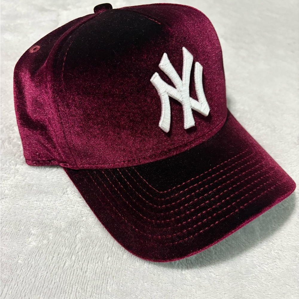 New Era Burgundy and Black Cap